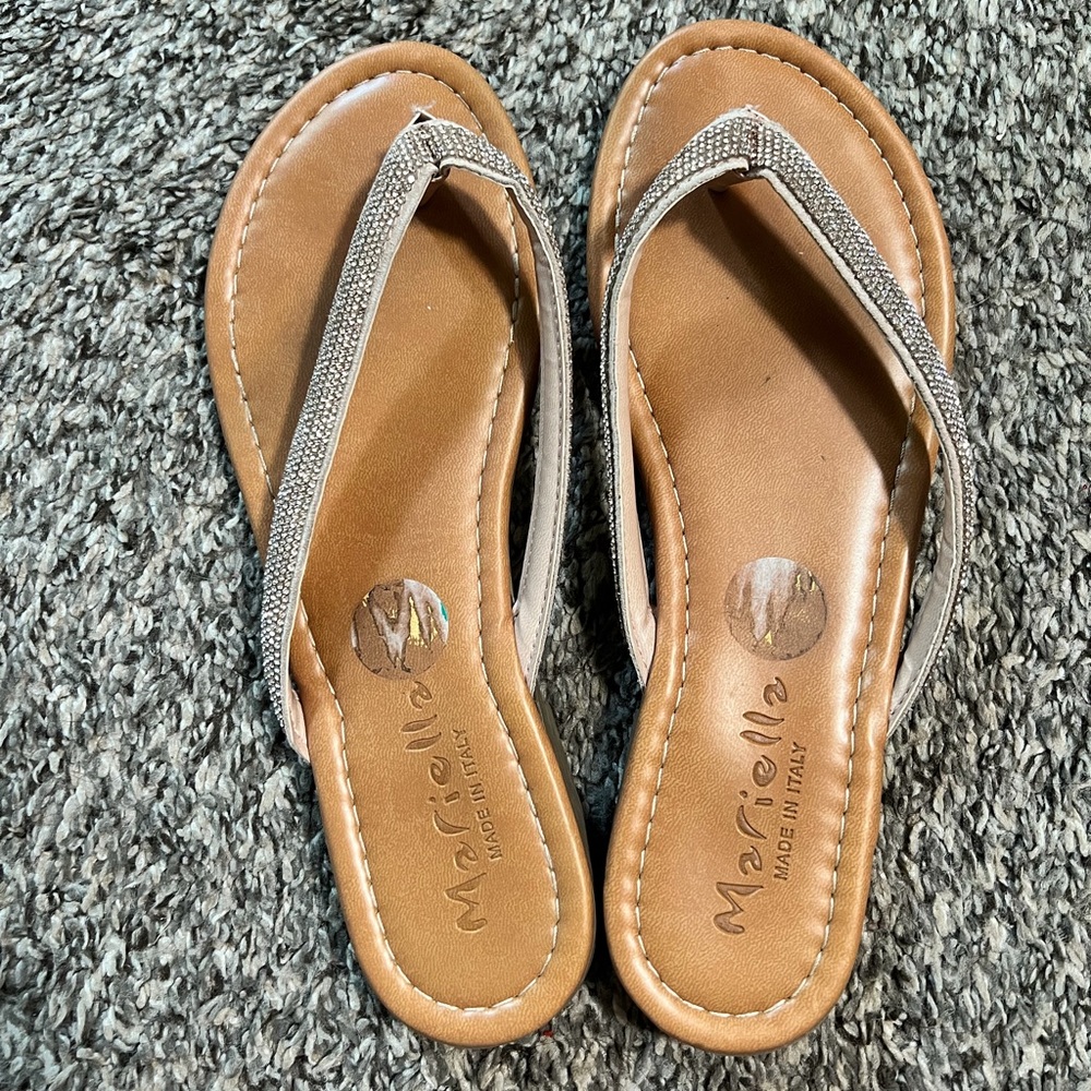 Rhinestone sandals